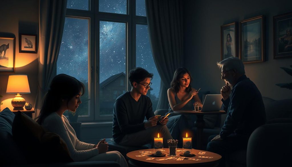 Couples playing two-player card games