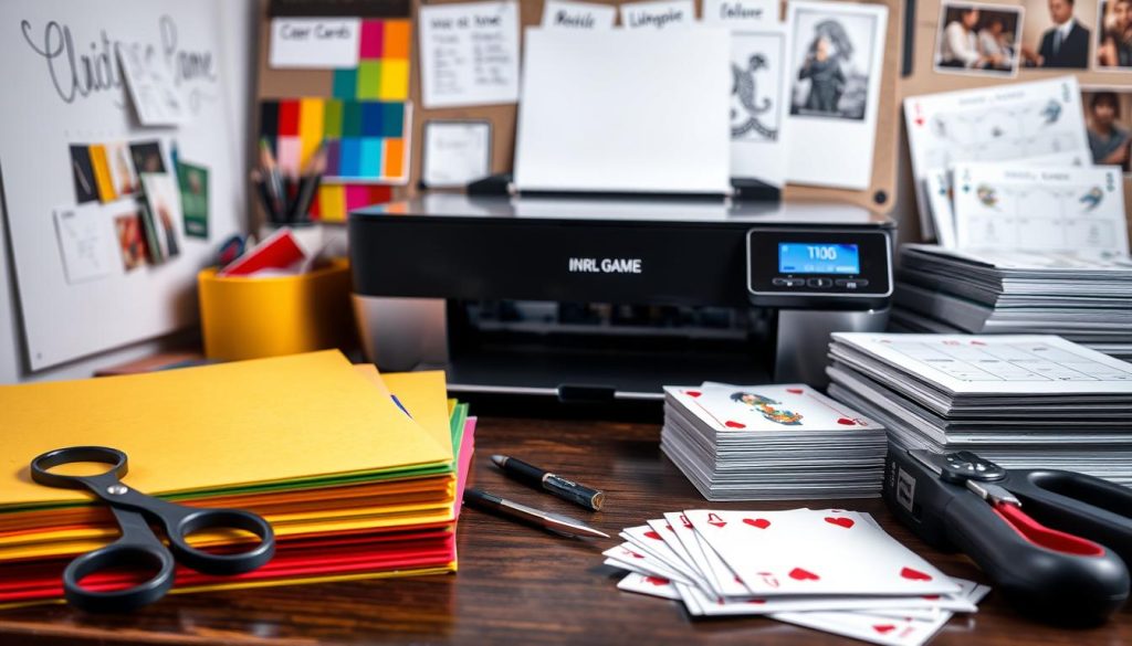 DIY Card Game Printing Materials