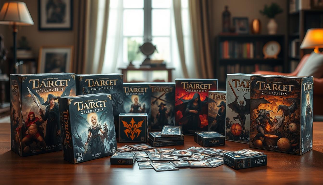 Deck-building games for adults