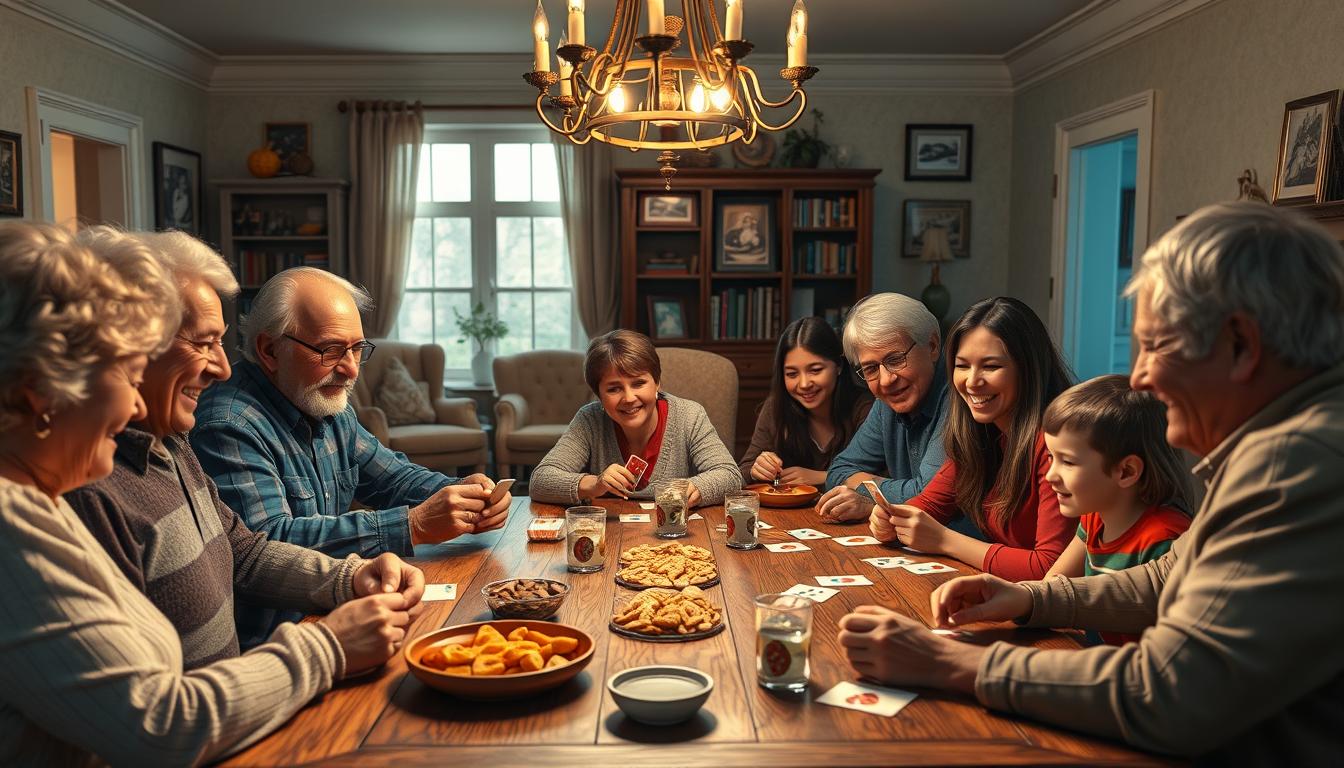 Family-friendly card games