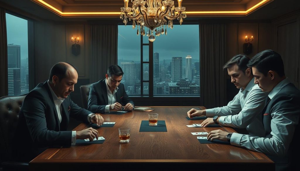 Professional Card Players Tournament Strategy