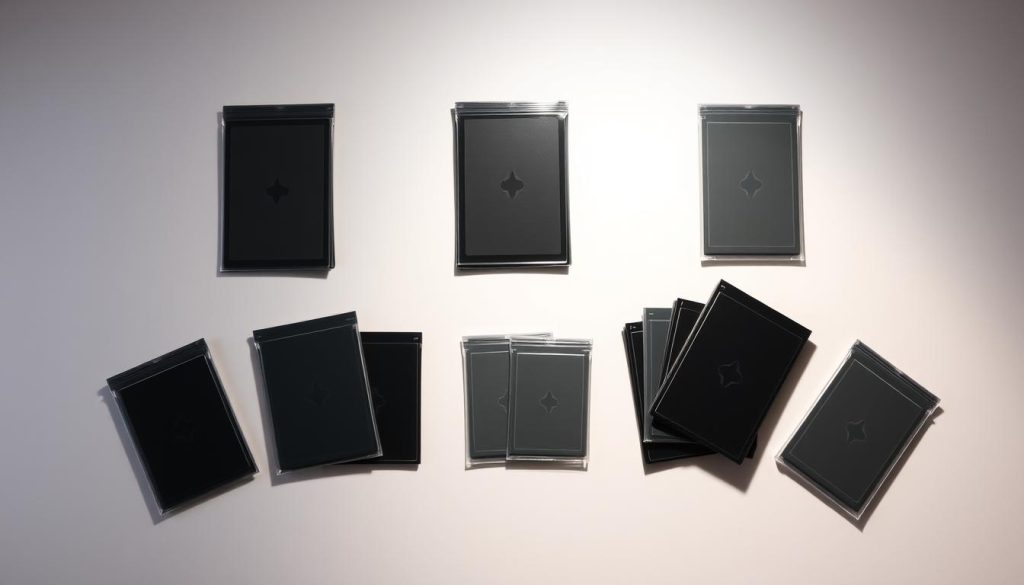 Card Sleeve Sizes Comparison
